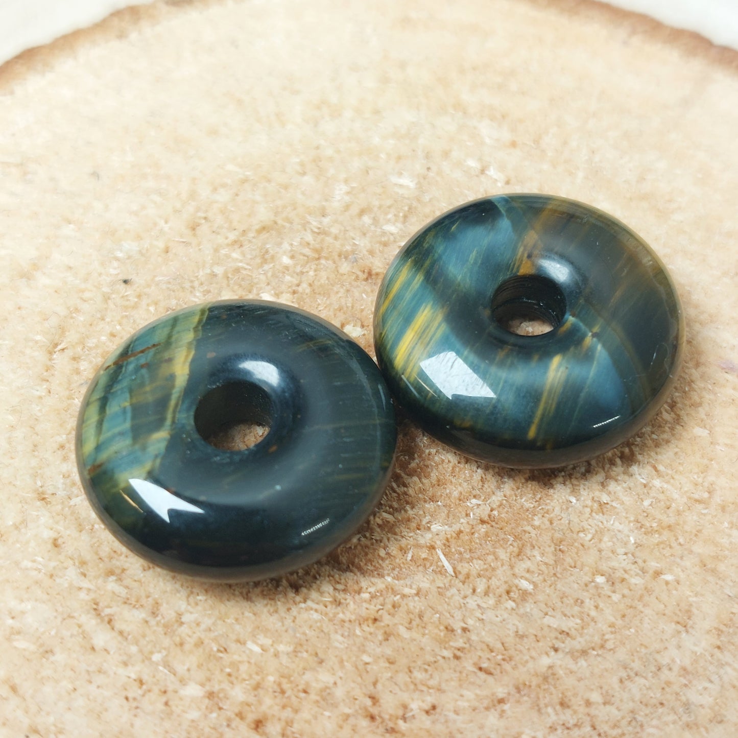 Tigerauge/Falkenauge Donut klein