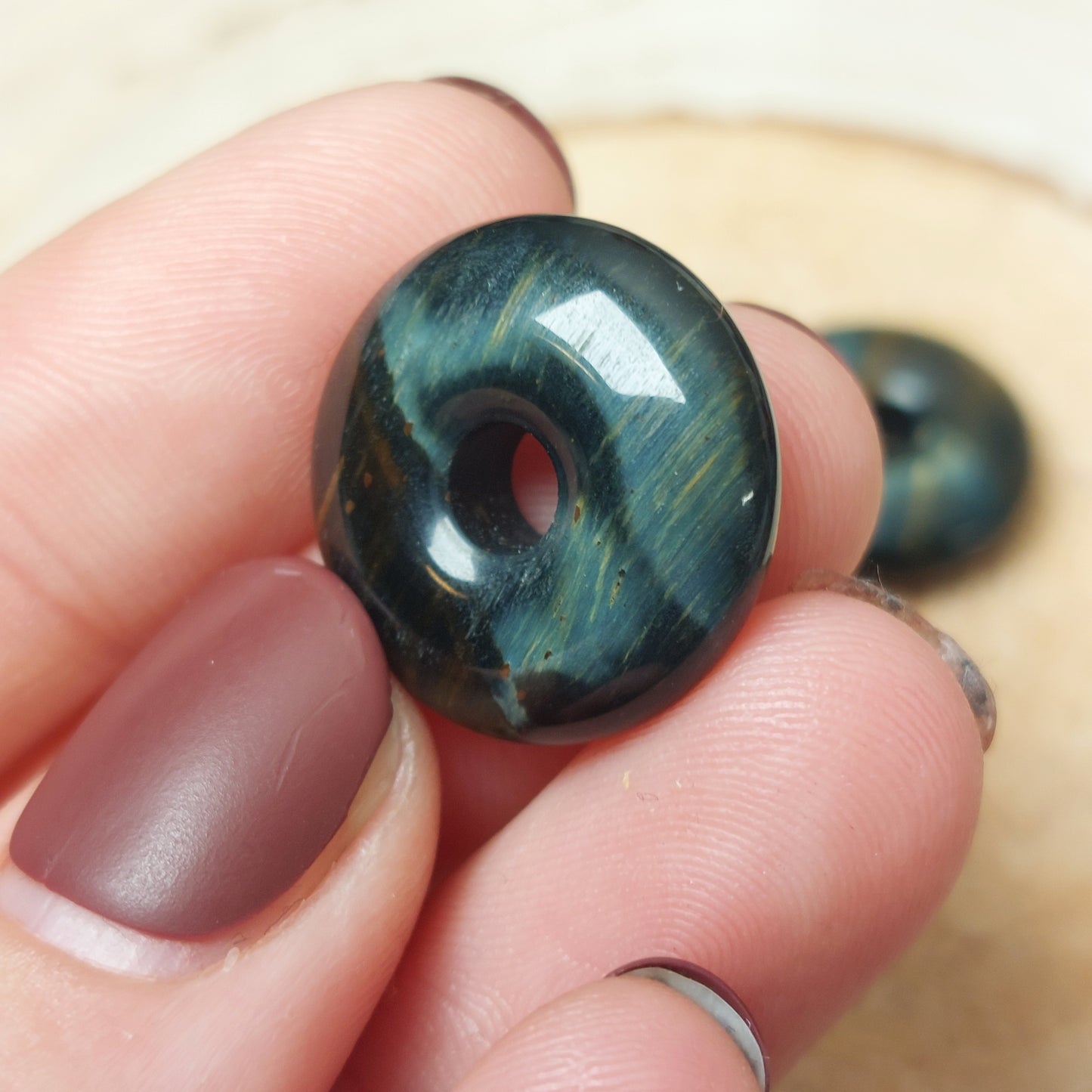 Tigerauge/Falkenauge Donut klein