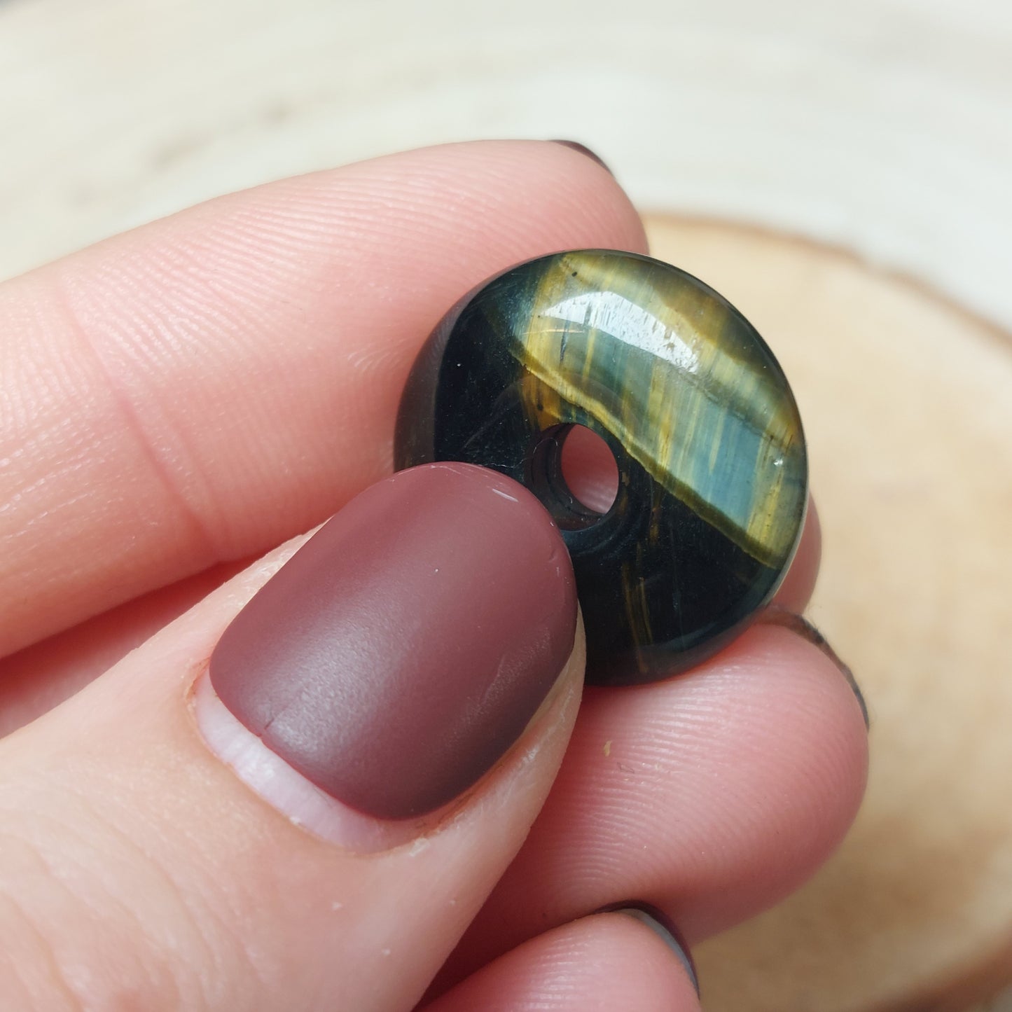 Tigerauge/Falkenauge Donut klein