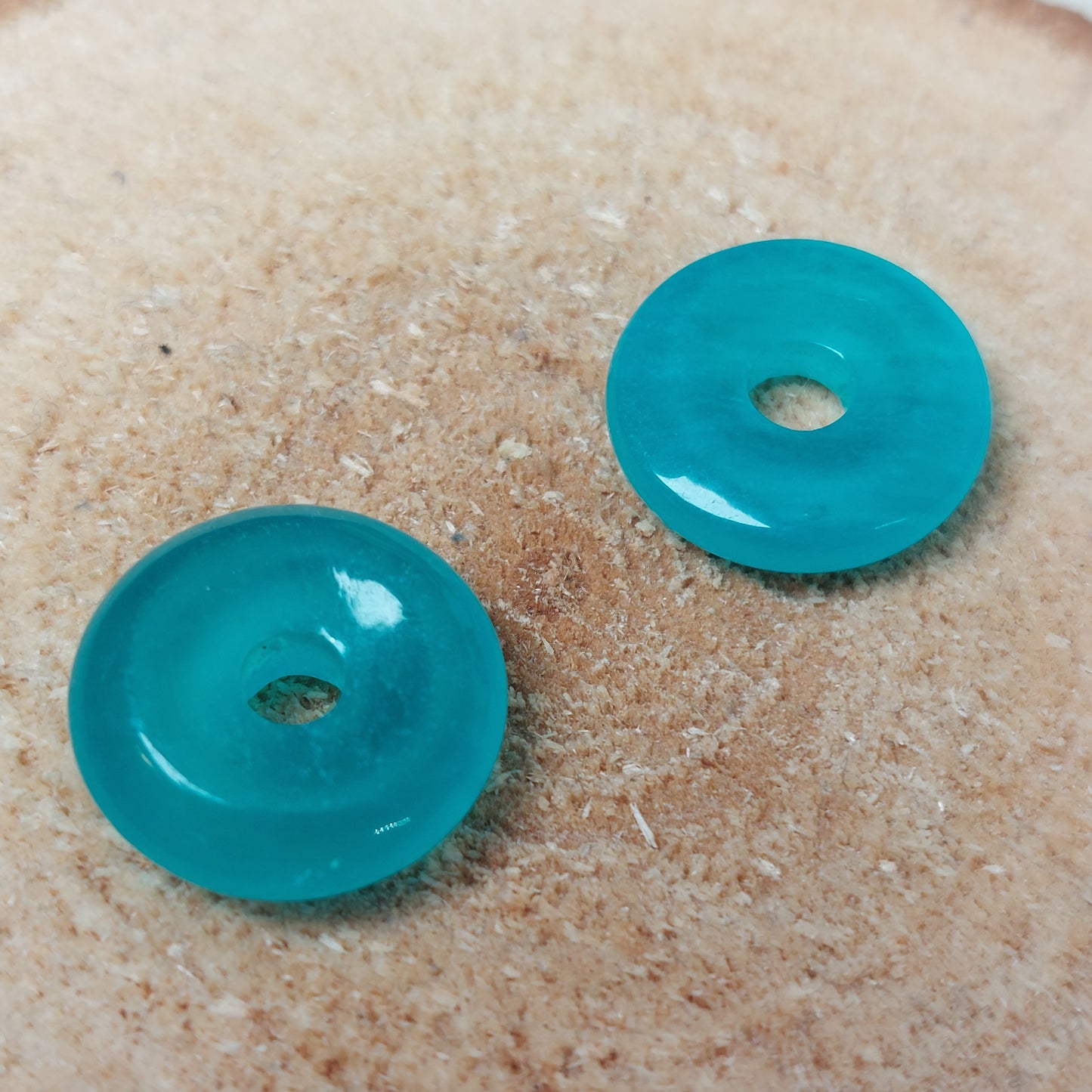 Jelly Amazonit Donut klein