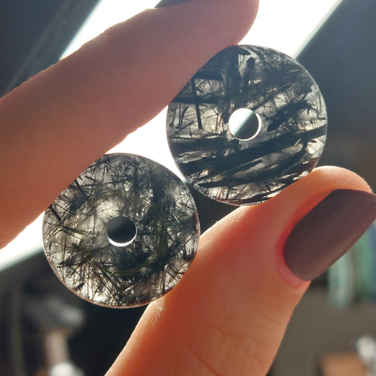 Turmalinquarz Donut klein