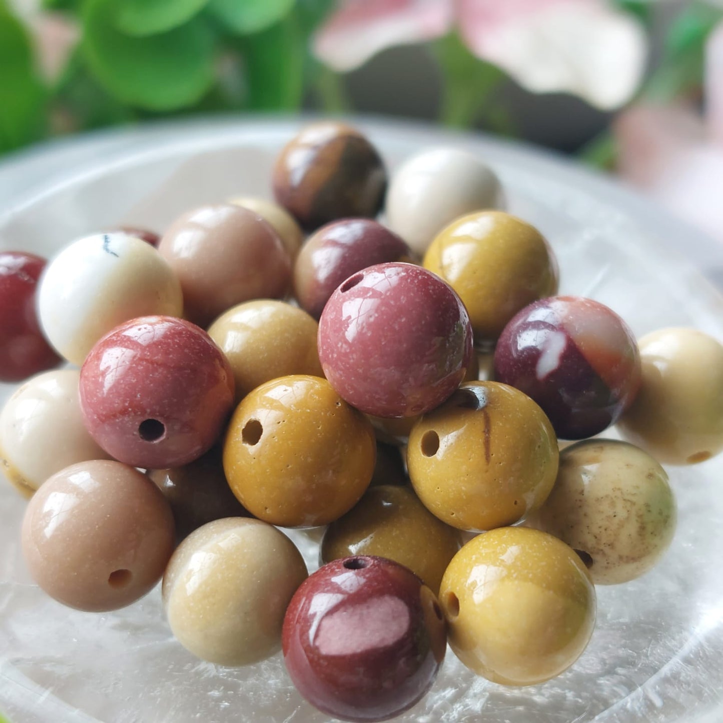 Mookait Perlen - 8mm