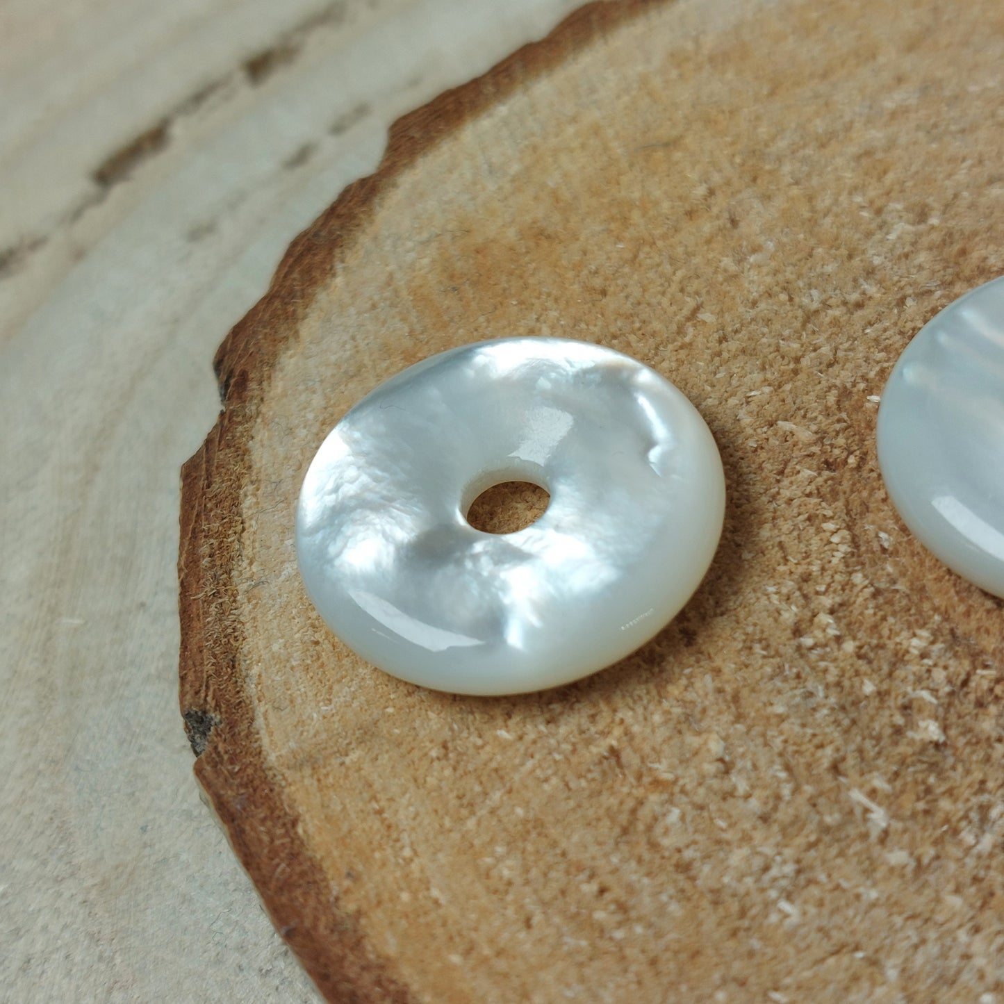 Muschel Perlmutt Donut