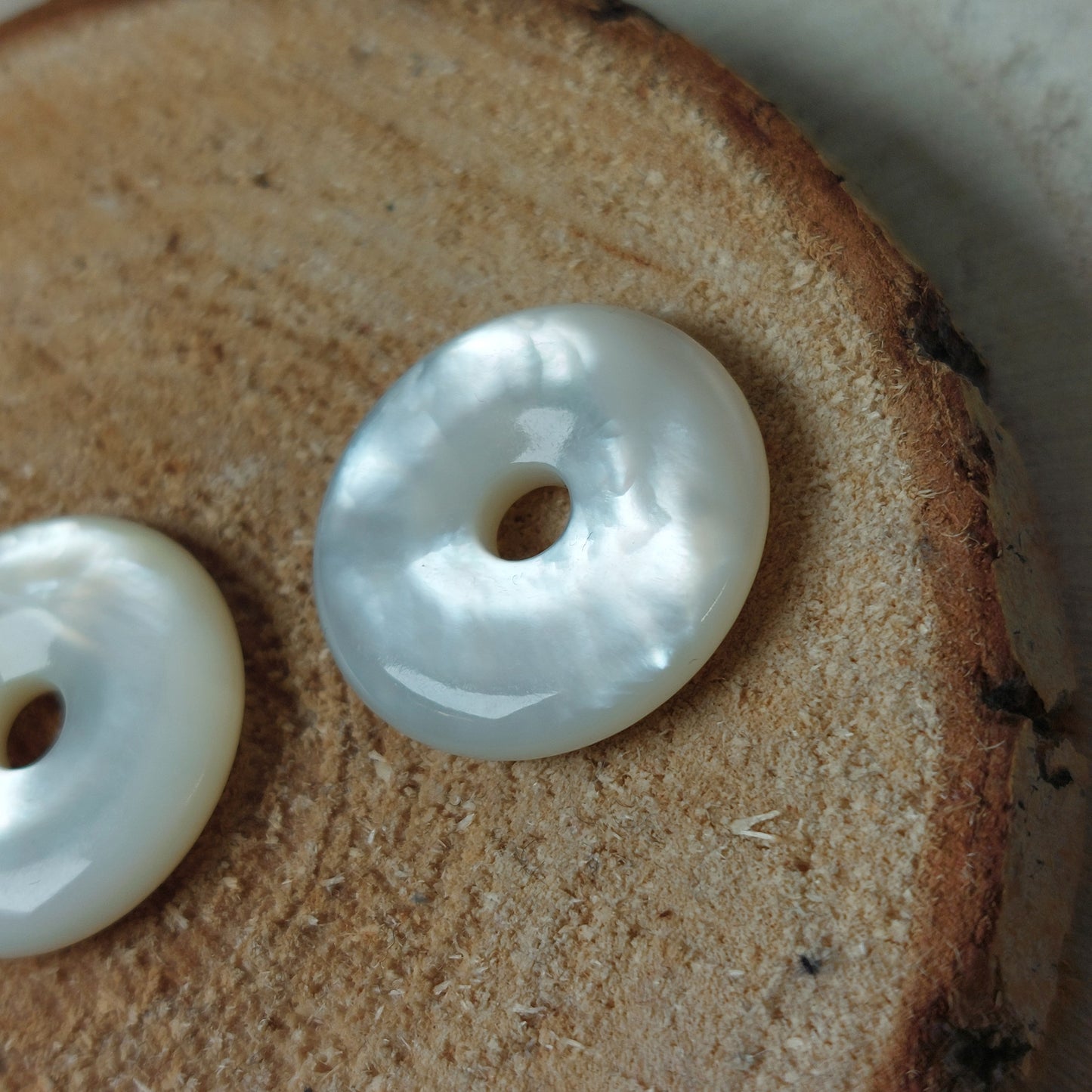 Muschel Perlmutt Donut