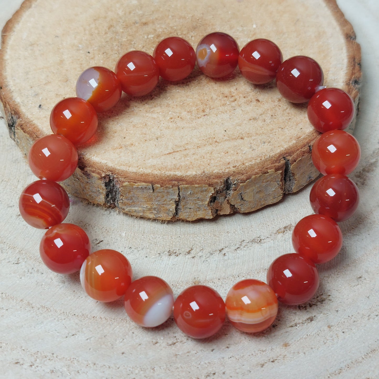 Karneol Armband 10mm