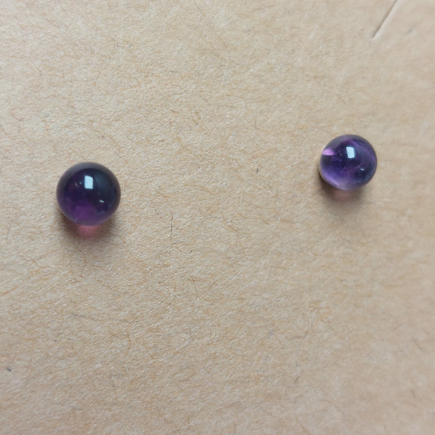 Amethyst Perlen Ohrringe
