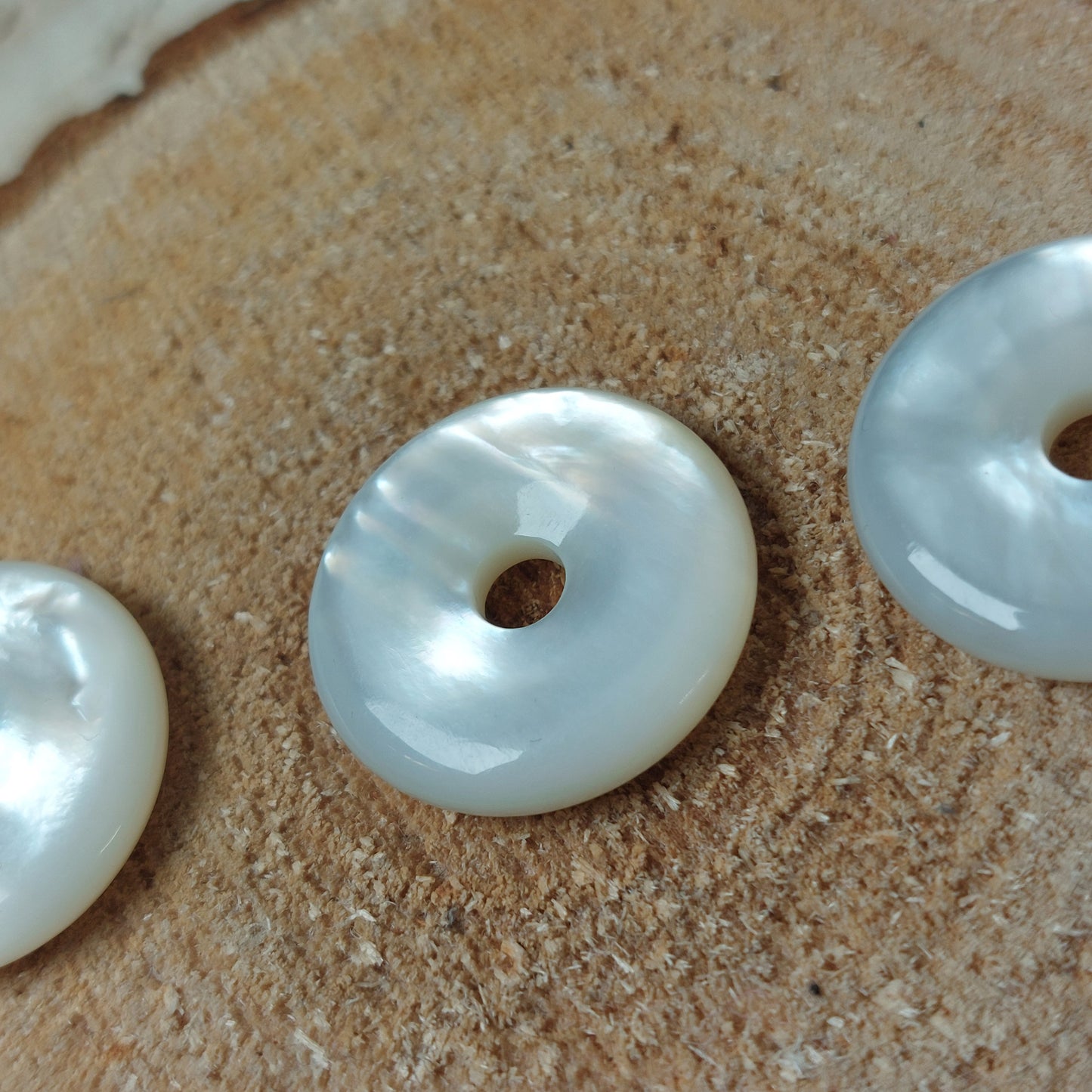 Muschel Perlmutt Donut
