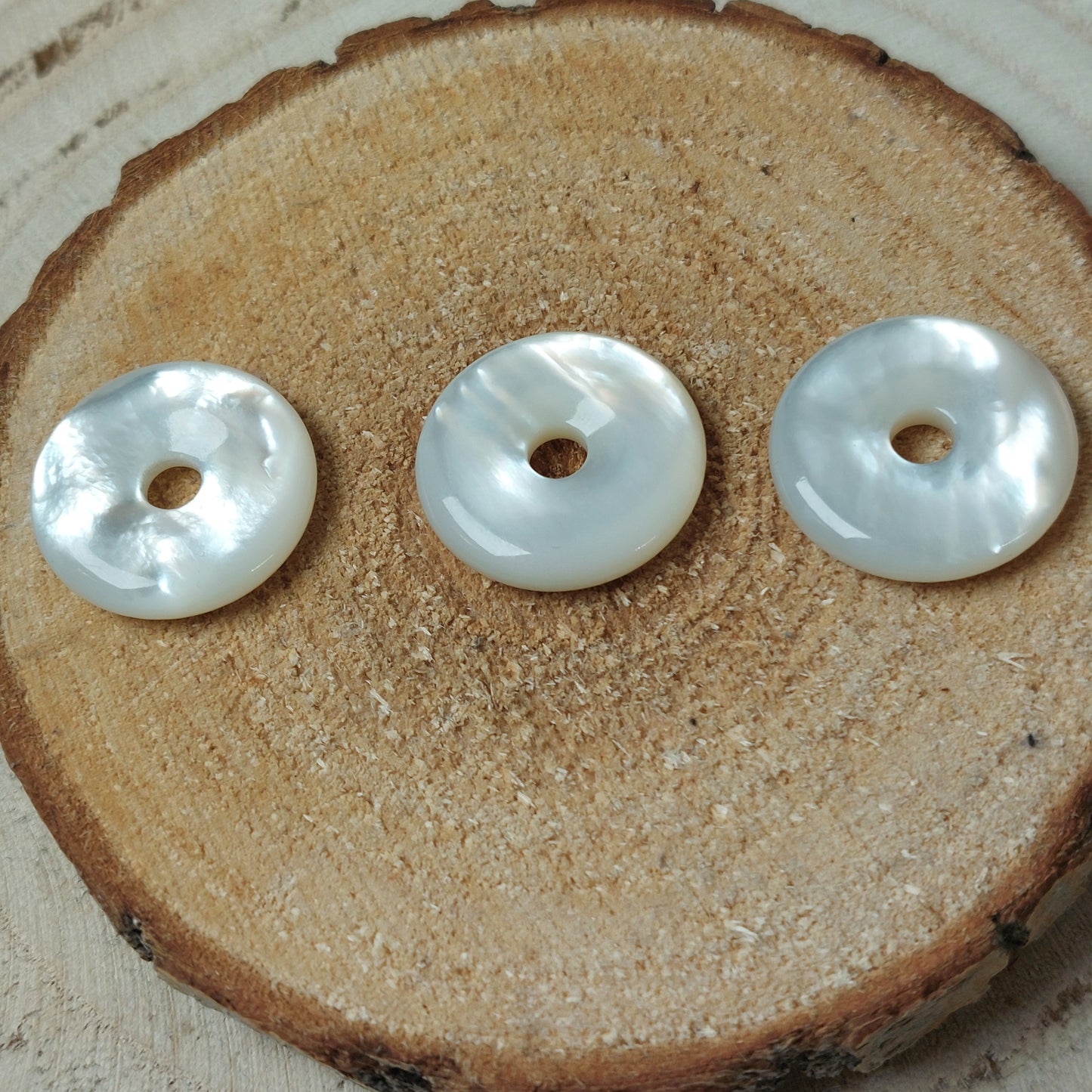 Muschel Perlmutt Donut