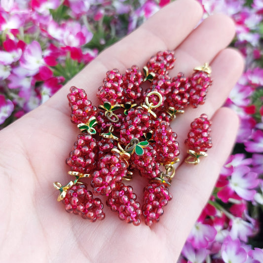 Granat-Trauben-Anhänger