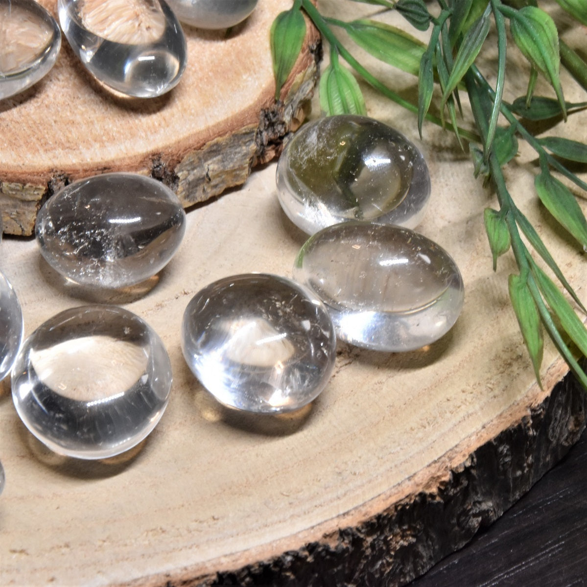 Bergkristall Trommelstein in EXTRA-Qualität aus Madagaskar