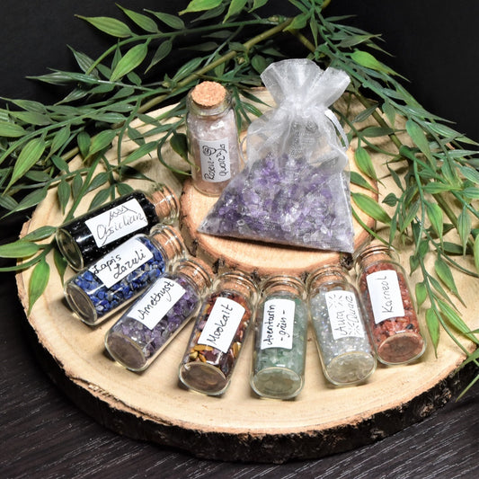 Kristall-Chips (im Fläschchen oder Säckchen)