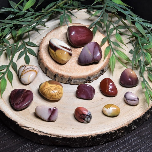 Mookait Trommelstein