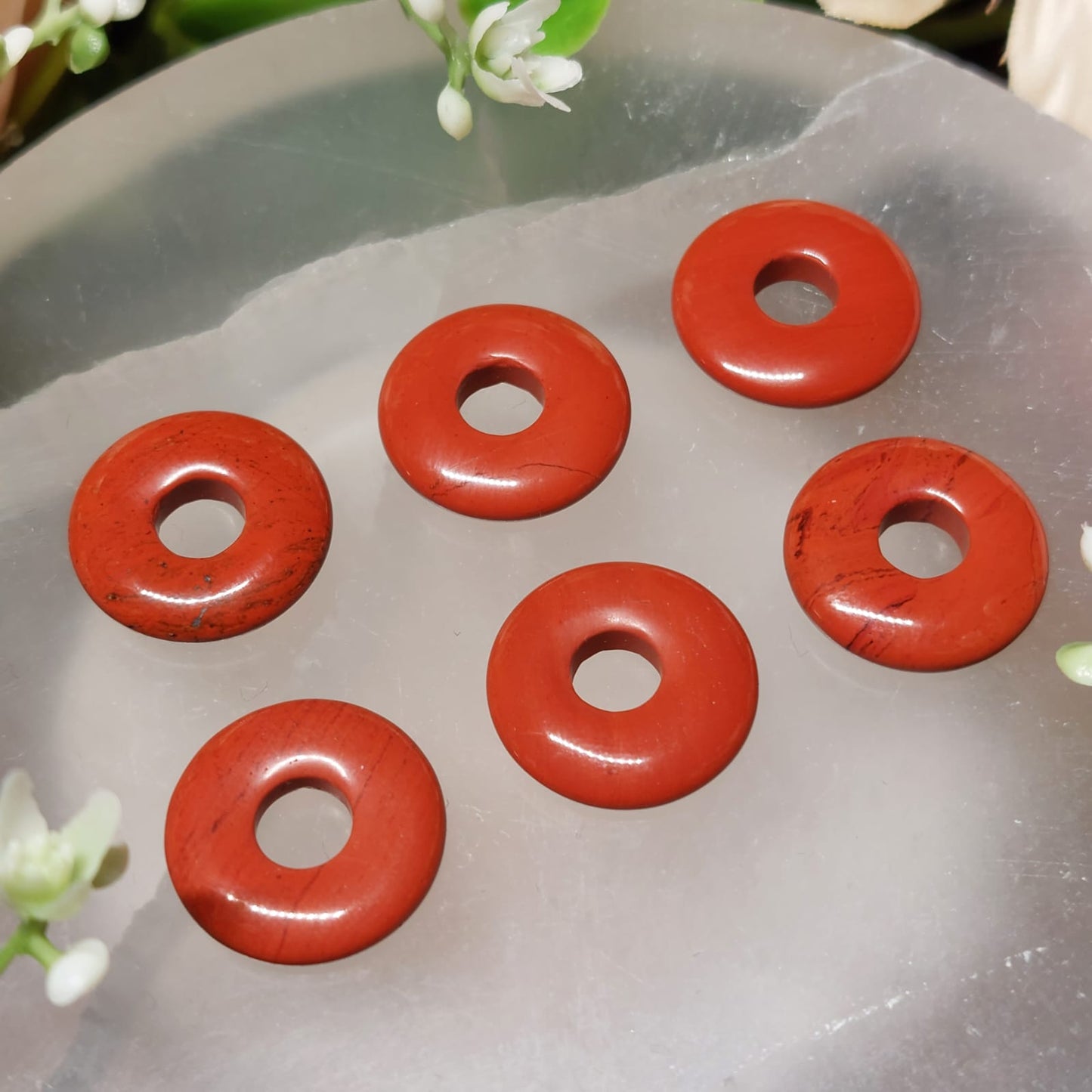 XXS Donut roter Jaspis