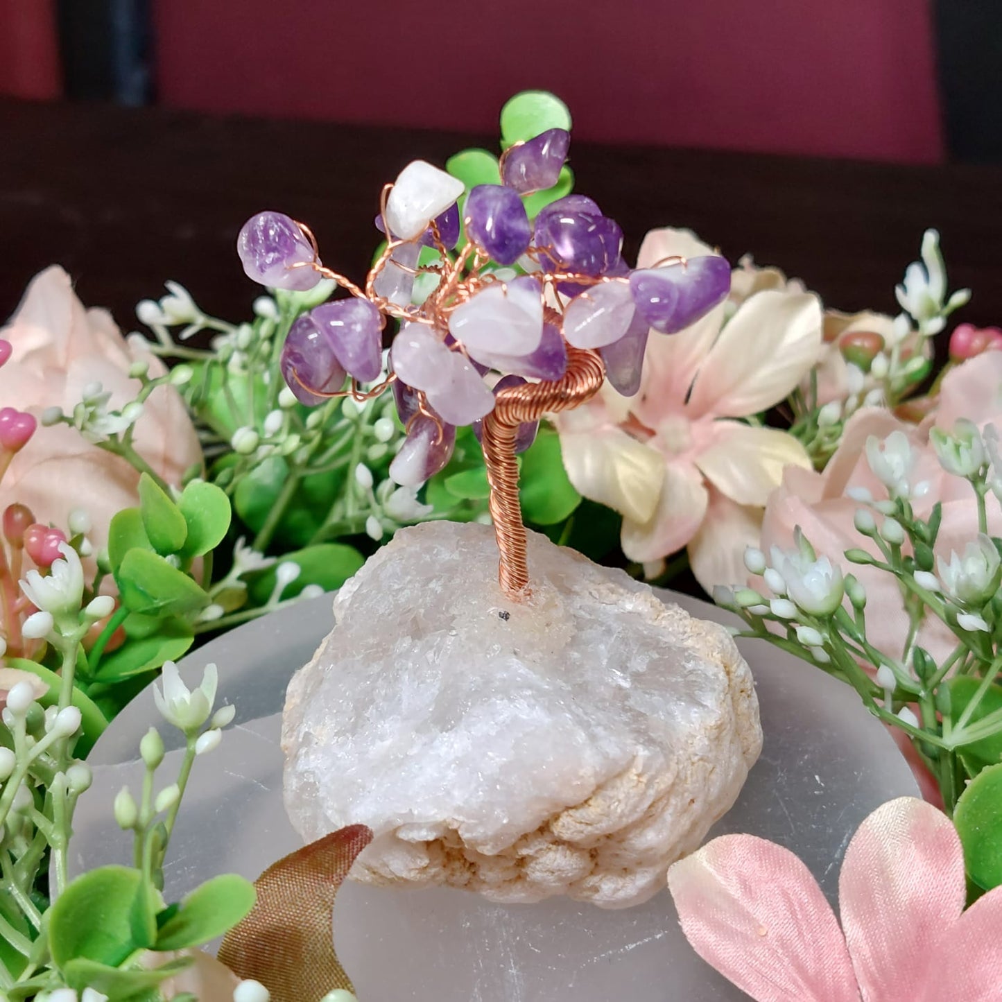 Amethyst Edelstein-Baum