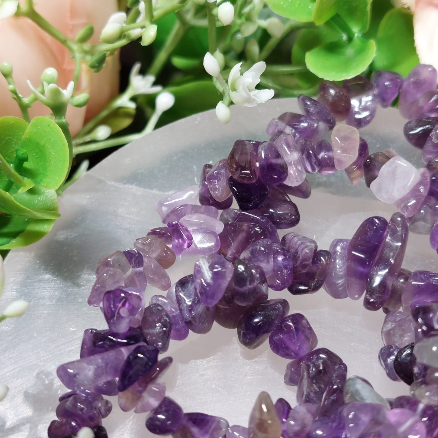 Amethyst Splitter-Armband