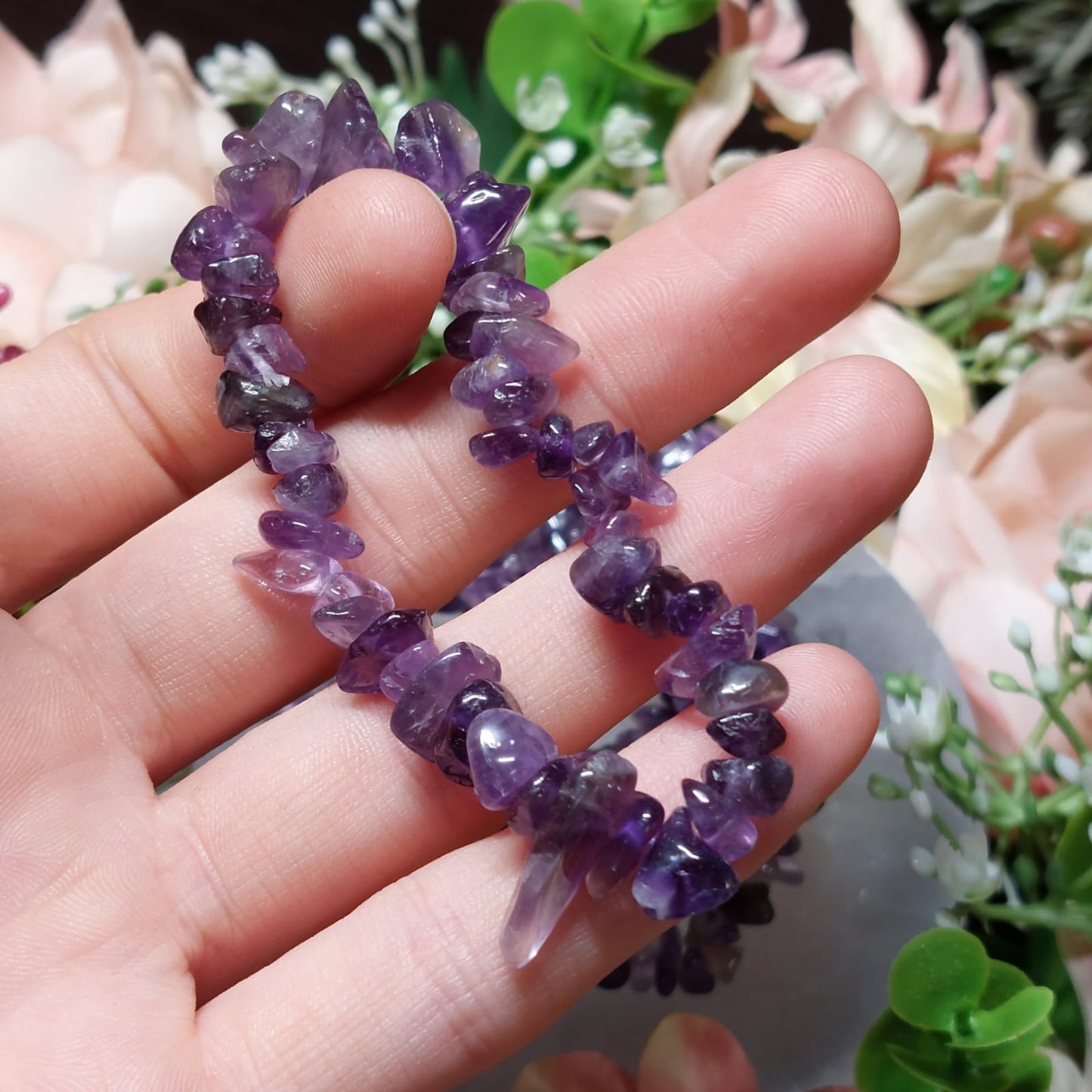 Amethyst Splitter-Armband