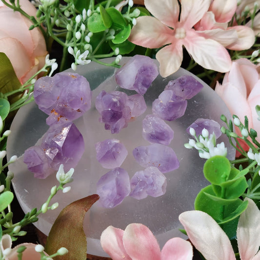Lavendel Amethyst Mini-Spitzen/Cluster
